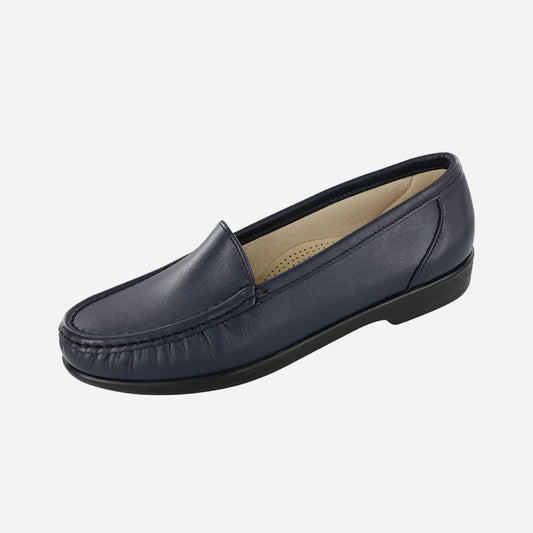 Simplify Navy Leather