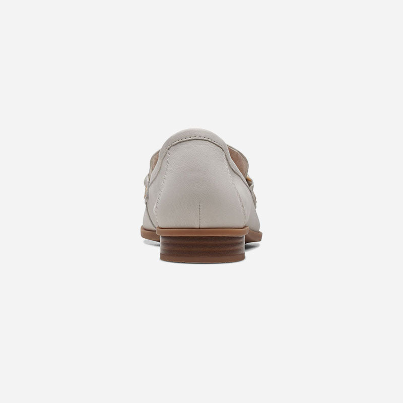 Sarafyna Iris White Leather