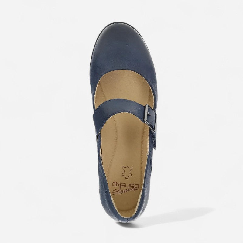 Collette Burnished Nubuck Navy