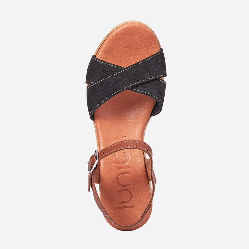 5040 Avila Black Suede