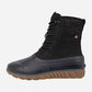 Classic Casual Tall Lace Leather Dark Grey