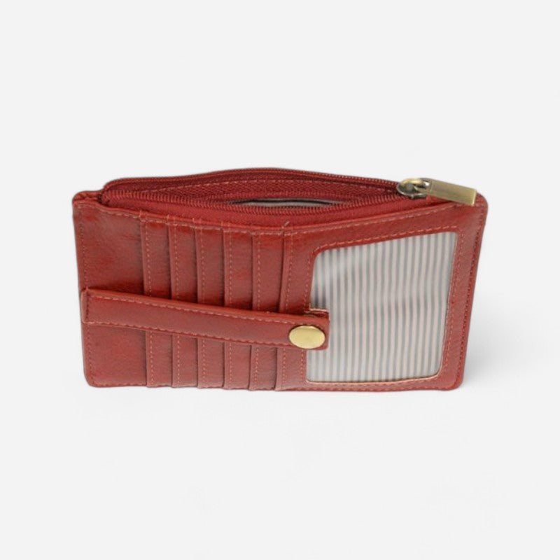 New Penny Mini Travel Wallet Scarlet