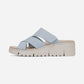 Uptown Sunset Blue Mist Nubuck