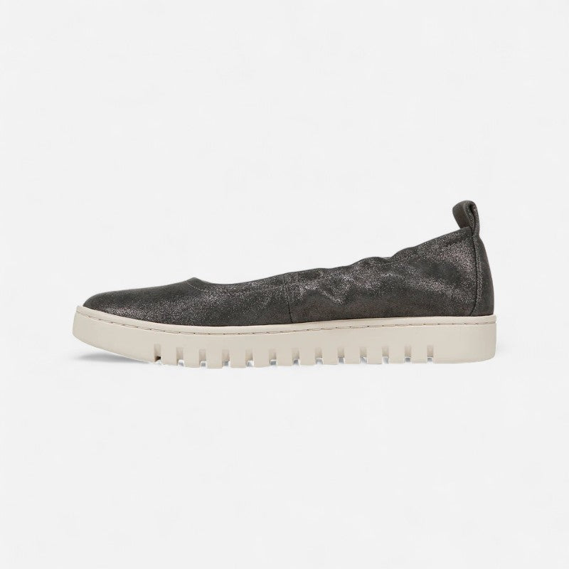 Uptown Ballet Polluted Silver Leather