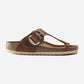 Gizeh Big Buckle Cognac Oiled Leather Regular