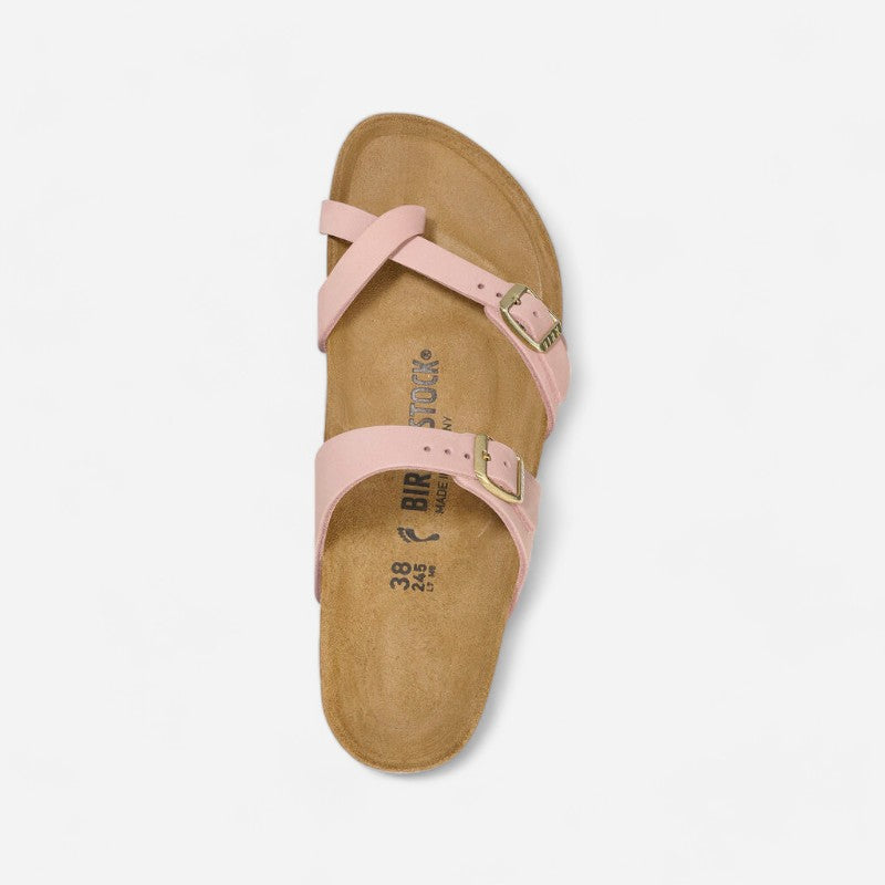 Mayari Soft Pink Nubuck Leather Regular