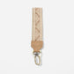 1.2 Geo Pyramid Easy Find Wristlet Keychain Tan"
