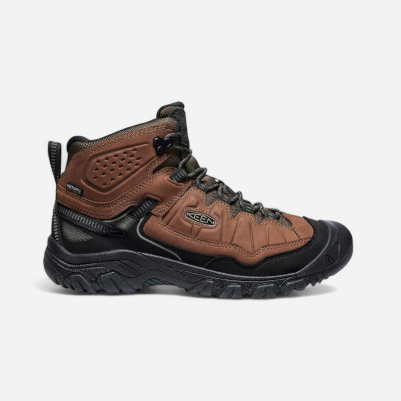 Men's Targhee IV Mid Waterproof Bison/Black