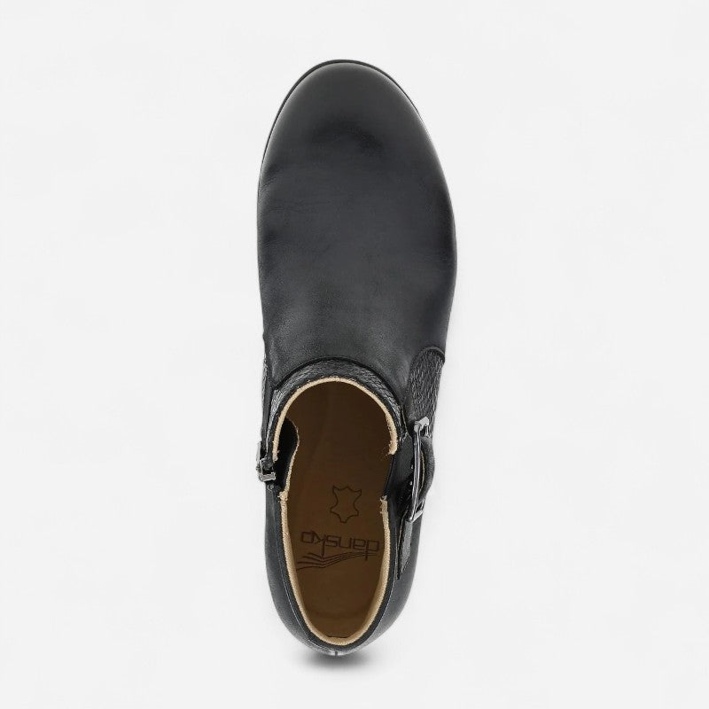 Carolyn Burnished Calf Black
