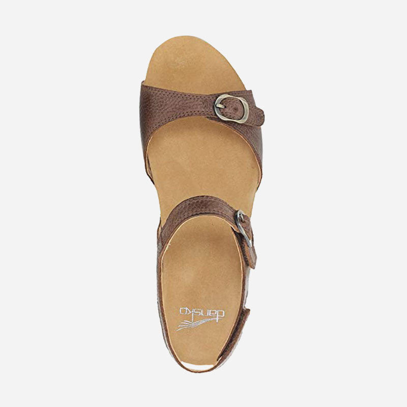 Tricia Blue Milled Burnished
