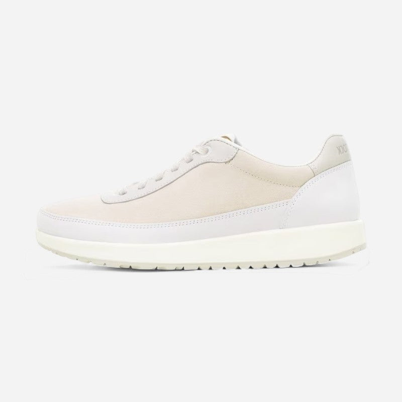 Honnef City Antique White Suede Nubuck Leather Regular
