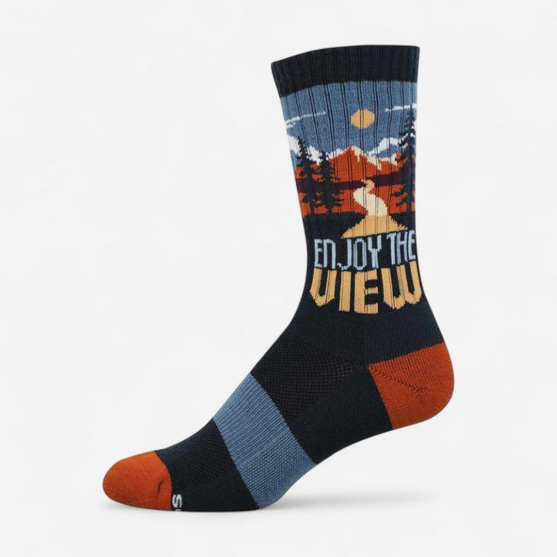 Men's Compass Wool Enjoy The View Blue