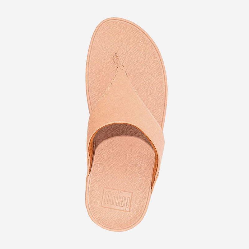 Lulu Shimmer Toe-Post Sandal All Black