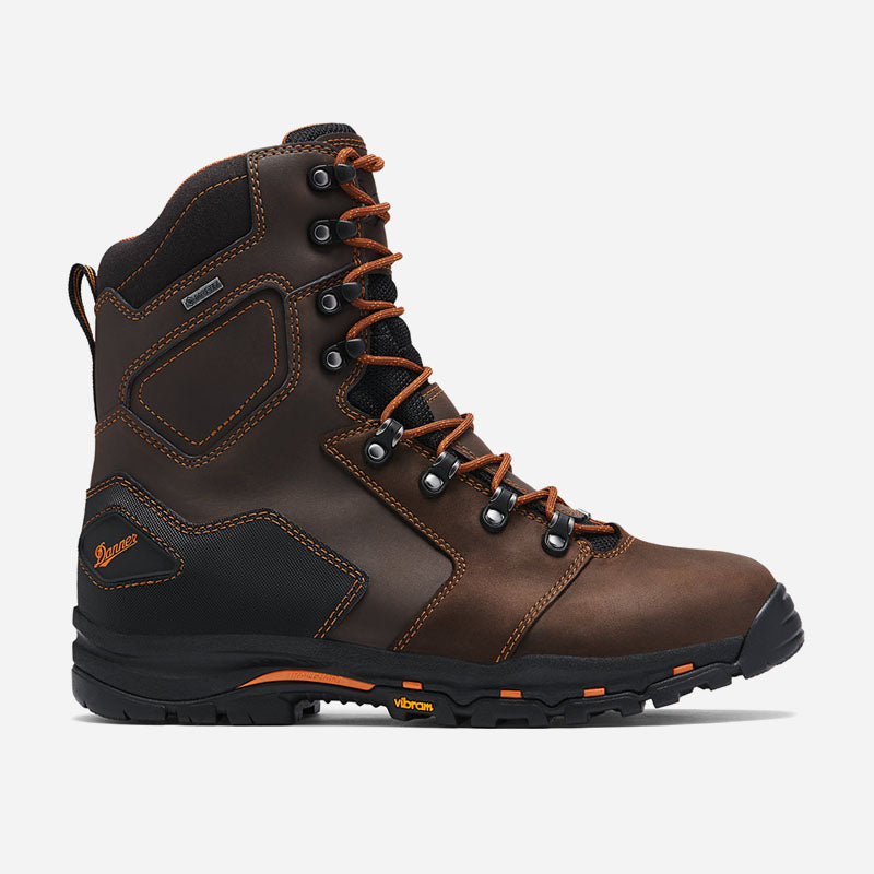 Men's Vicious 8" Brown NMT