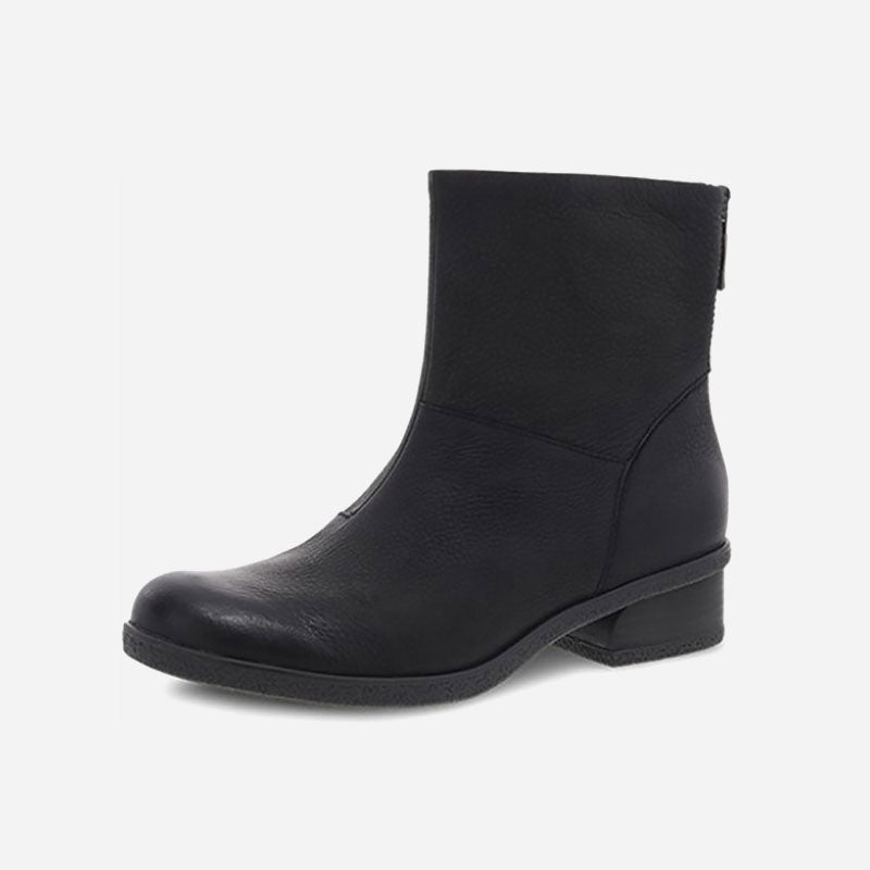 Brianne Black Waterproof Burnished
