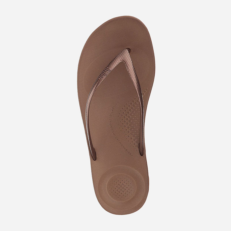 Iqushion Ergonomic Flip-Flops Bronze