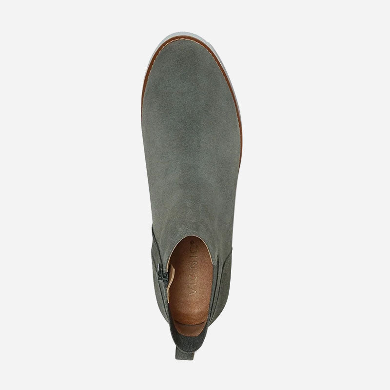 Brionie Olive Suede